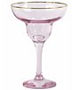 Color:Pink - Image 1 - Viva by VIETRI Rainbow Margarita Glass