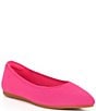 Color:Pitaya - Image 1 - Aria 5.0 Stretch Knit Point Toe Flats