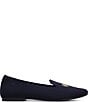 Color:Navy Cheetah - Image 3 - Audrey Stretch Knit Cheetah Loafers