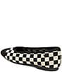 Color:Checker - Image 3 - Margot 2.0 Stretch Knit Checkered Flats