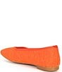 Color:Citrus Orange - Image 3 - Margot 2.0 Stretch Knit Flats