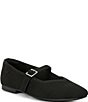 Color:Black - Image 1 - Margot Stretch Knit Water Resistant Mary Jane Flats