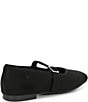 Color:Black - Image 2 - Margot Stretch Knit Water Resistant Mary Jane Flats