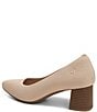 Color:Almond - Image 3 - Tamia Stretch Knit Pumps