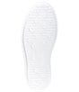 Color:White - Image 6 - Lipari Leather Platform Lace-Up Sneakers