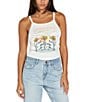 Color:Star White - Image 1 - 1991 Strappy Graphic Tank Top
