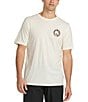 Volcom Arched Short Sleeve T-Shirt, Color:Off White Heather - Image 2