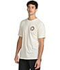 Volcom Arched Short Sleeve T-Shirt, Color:Off White Heather - Image 3
