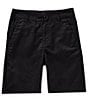 Volcom Big Boys 24-28 Frickin Chino Shorts, Color:Black - Image 1