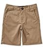 Volcom Big Boys 24-28 Frickin Chino Shorts, Color:Khaki - Image 1