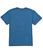 Color:Dark Blue - Image 2 - Big Boys 8-20 Short Sleeve Twisted Up Graphic T-Shirt