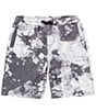 Color:Black White - Image 1 - Big Boys 8-20 Asphalt Beach EW Hybrid Shorts