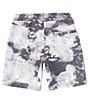 Color:Black White - Image 2 - Big Boys 8-20 Asphalt Beach EW Hybrid Shorts