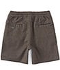 Color:Charcoal Heather - Image 2 - Big Boys 8-20 Frickin Elastic Waist 13#double; Outseam Pull-On Chino Shorts