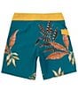 Color:Ocean Teal - Image 2 - Big Boys 8-20 Lido Print Mod 16#double; Outseam Board Shorts