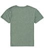 Color:Fir Green Heather - Image 2 - Big Boys 8-20 Short Sleeve Grass Pass T-Shirt