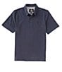 Color:Navy - Image 1 - Big Boys 8-20 Short Sleeve Wowzer Polo Shirt