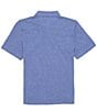 Color:Denim - Image 2 - Big Boys 8-20 Short Sleeve Wowzer Polo Shirt