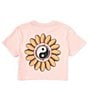 Color:Light Peony - Image 1 - Big Girls 7-16 Pocket Dial Short Sleeve T-Shirt