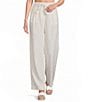 Volcom Bow Chicka High Rise Flat Front Wide Leg Pants - Image 1