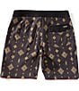 Volcom Desert Dobby Stoney 19#double; Outseam Swim Trunks, Color:Black - Image 4