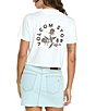 Volcom Dial Crop Short Sleeve T-Shirt, Color:White - Image 1
