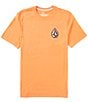 Color:Turbo Orange - Image 2 - Flamed Short Sleeve T-Shirt