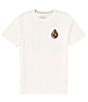 Color:Off-White - Image 2 - Flamed Short Sleeve T-Shirt