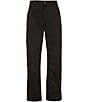 Volcom Flat Front Chino Pants, Color:Black - Image 2