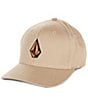 Color:Light Khaki - Image 1 - Full Stone Embroidered Logo FLEXFIT® Hat