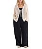 Volcom Go Go Tie Front Open Knit Cardigan - Image 3