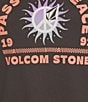 Volcom Pass The Peace Short Sleeve Shirt, Color:Vintage Black - Image 4