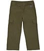 Color:Green - Image 2 - Little Boys 2T-7 March Cargo Elastic Waist Pants
