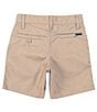 Color:Khaki - Image 2 - Little Boys 2T-7 Chino Shorts
