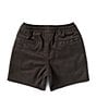 Color:Charcoal Heather - Image 2 - Little Boys 2T-7 Frickin Elastic Waist Chino Shorts