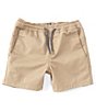 Color:Khaki - Image 1 - Little Boys 2T-7 Frickin Elastic-Waist Pull-On Chino Shorts