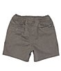 Color:Charcoal Heather - Image 2 - Little Boys 2T-7 Frickin Elastic-Waist Pull-On Chino Shorts