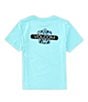 Color:Crete Blue - Image 1 - Little Boys 2T-7 Short Sleeve Back Fill T-Shirt