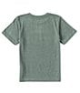 Color:Fir Green Heather - Image 2 - Little Boys 2T-7 Short Sleeve Grass Pass T-Shirt