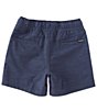 Color:Navy - Image 2 - Little Boys 2T-7 Understoned Hybrid Pull-On Shorts