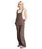 Volcom Lived In Sleeveless Jumpsuit, Color:Black/Plum - Image 3