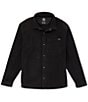 Color:Black - Image 1 - Long Sleeve Bowered Light PolarFleece® Jacket