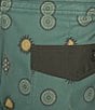 Volcom Mister Scallop Stoney 19#double; Outseam Swim Trunks, Color:Light Olive - Image 3