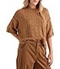 Volcom Oversized Cable Knit Sweater - Image 1