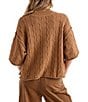 Volcom Oversized Cable Knit Sweater - Image 2