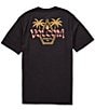 Volcom Palm Punk Short Sleeve T-Shirt, Color:Washed Black Heather - Image 1