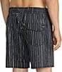 Volcom Psyche 17#double; Outseam Swim Trunks, Color:Black White - Image 2