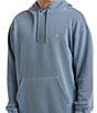 Volcom Single Stone Pullover Hoodie, Color:Blue Wash - Image 3