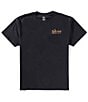 Volcom Sky High Eagle Short Sleeve T-Shirt, Color:Antique Black - Image 2