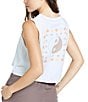 Color:Chlorine - Image 3 - Stone Hour Graphic Crop Tank Top